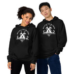 Load image into Gallery viewer, Release the Kraken White Logo Hoodie

