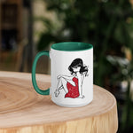 Load image into Gallery viewer, Be Epic &amp; Read Books Red Dress Girl Mug 15 oz
