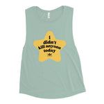 Load image into Gallery viewer, Gold Star Ladies’ Muscle Tank
