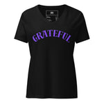 Load image into Gallery viewer, Grateful Relaxed V-Neck T-Shirt