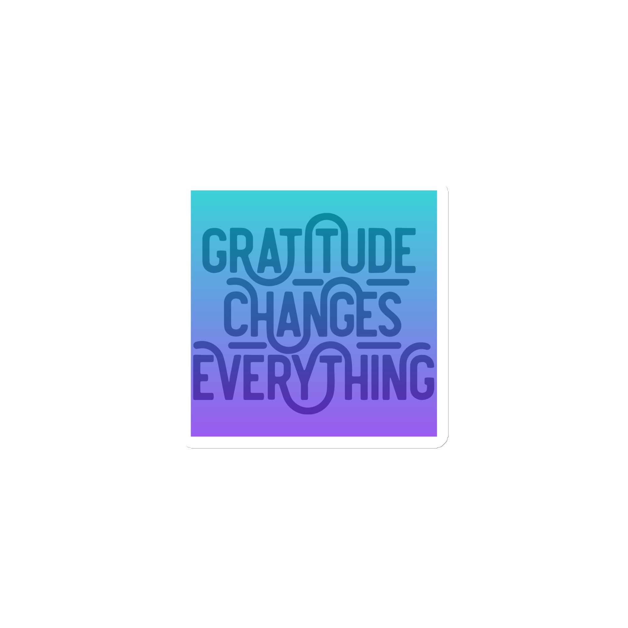 Gratitude Changes Everything Magnet