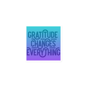 Gratitude Changes Everything Magnet