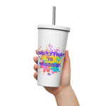 Load image into Gallery viewer, Everything is Awesome Tumbler with Straw
