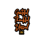 Load image into Gallery viewer, Grateful Thankful Blessed Sticker
