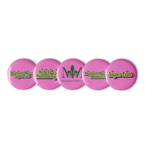 SuperFan Set of Pin Buttons