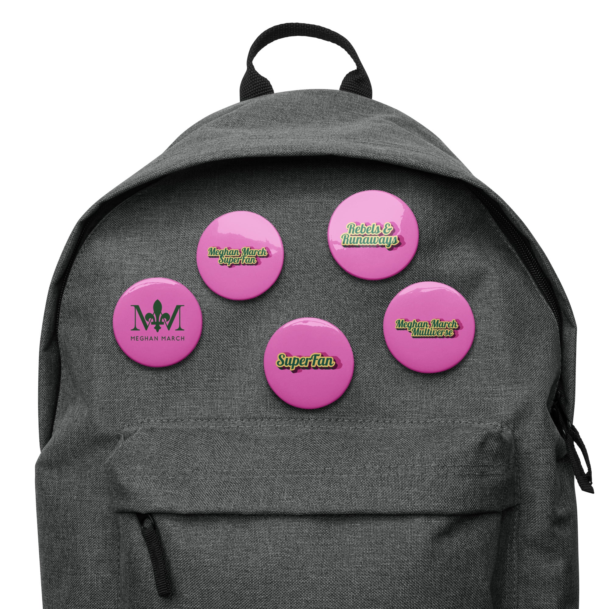 SuperFan Set of Pin Buttons