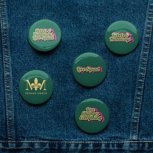 Love Squad Set of Pin Buttons
