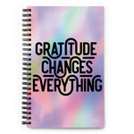 Load image into Gallery viewer, Gratitude Changes Everything Multicolor Notebook

