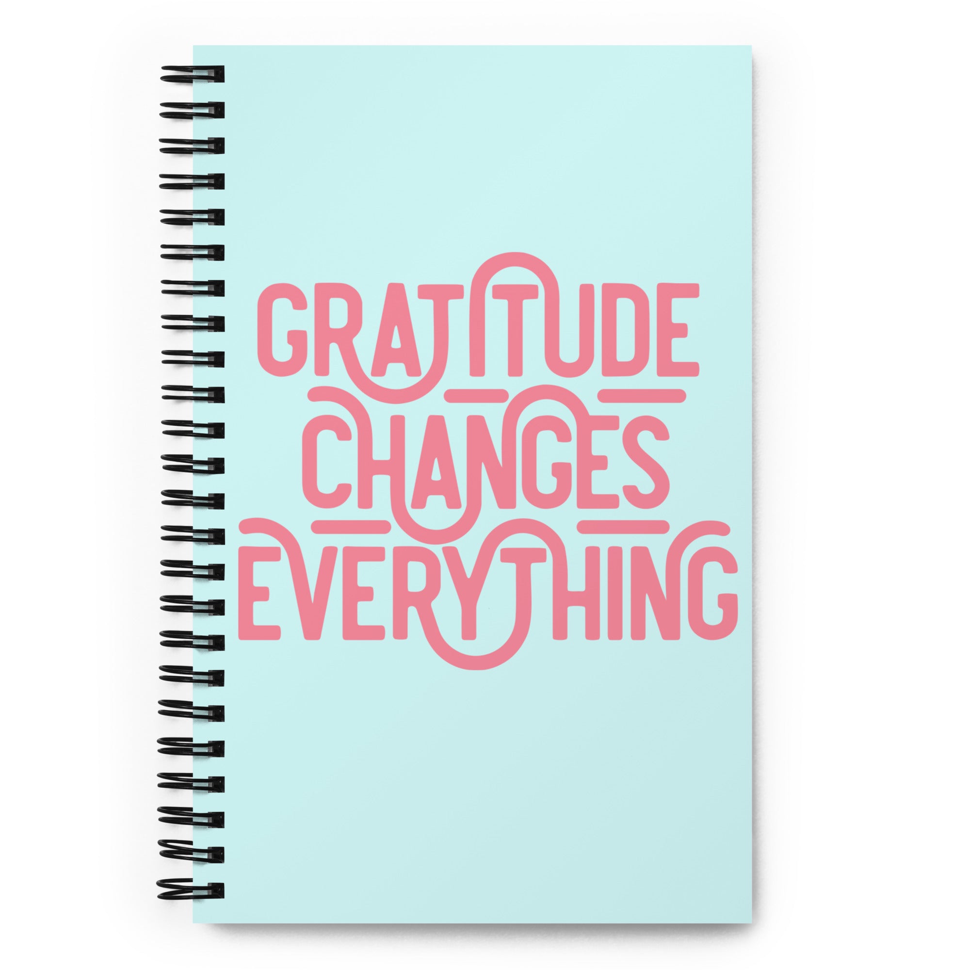 Gratitude Changes Everything Mint Notebook