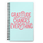 Load image into Gallery viewer, Gratitude Changes Everything Mint Notebook

