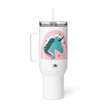 Load image into Gallery viewer, I&#39;m Awesome Unicorn 40 oz Travel Mug
