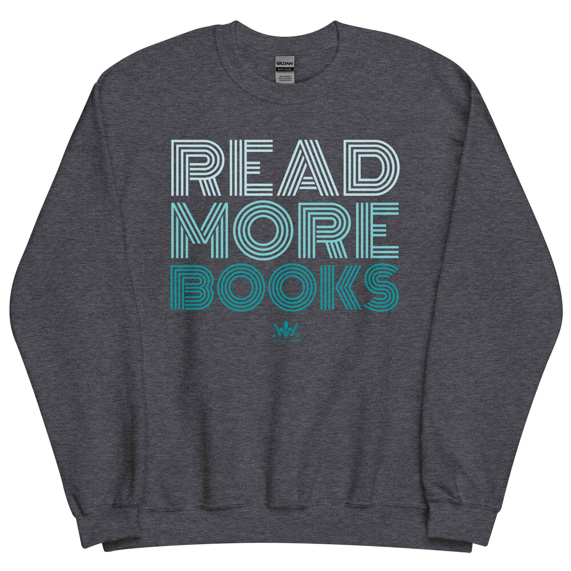 Read More Books Teal Graphic Sweatshirt