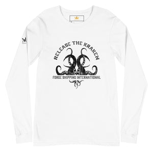 Kraken Black Logo Long Sleeve Tee