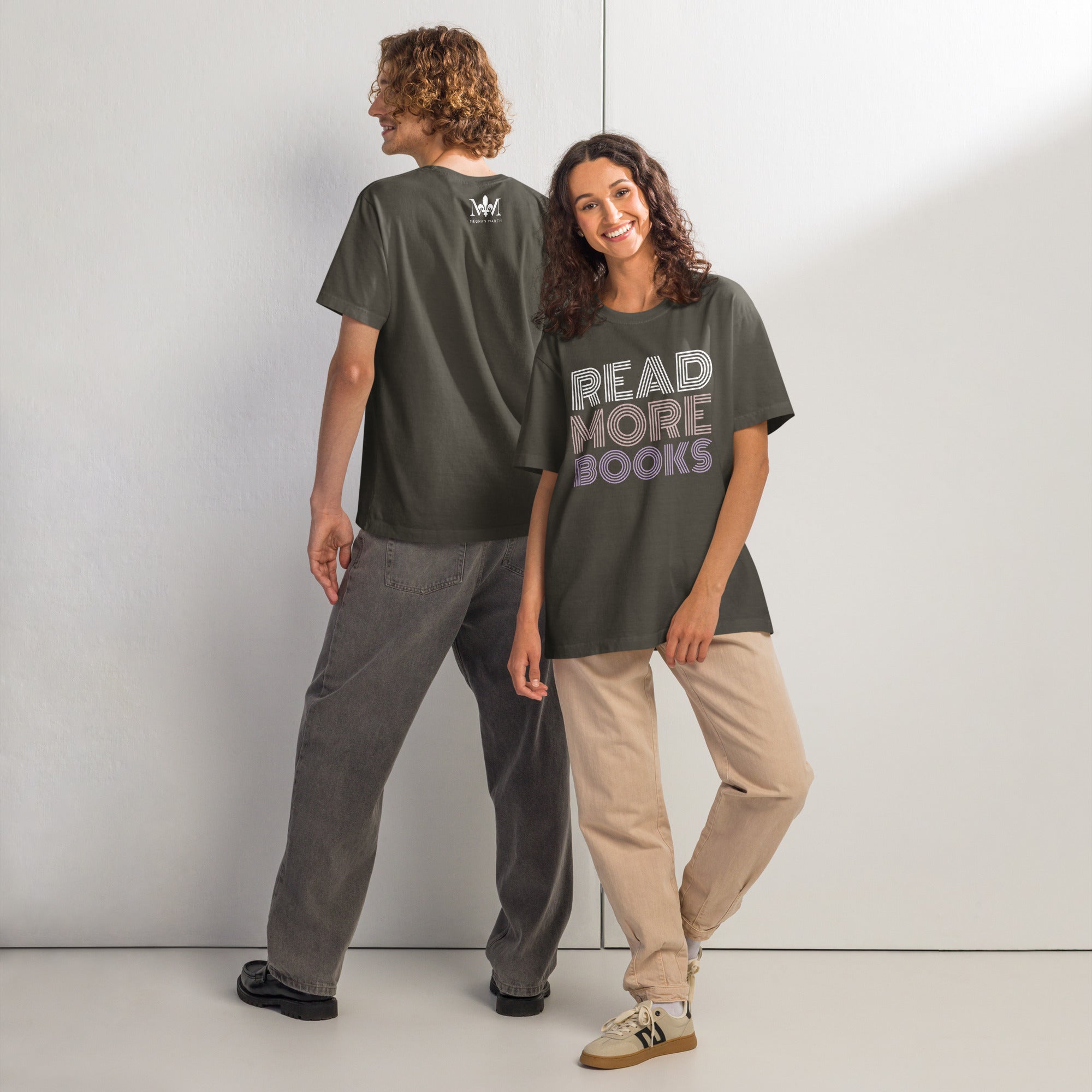 Read More Books Purple Oversized T-Shirt