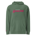 Load image into Gallery viewer, Be More Grateful Magenta Unisex Vintage Wash Premium Hoodie
