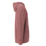 Load image into Gallery viewer, Be More Grateful Magenta Unisex Vintage Wash Premium Hoodie
