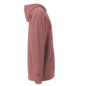Be More Grateful Magenta Unisex Vintage Wash Premium Hoodie