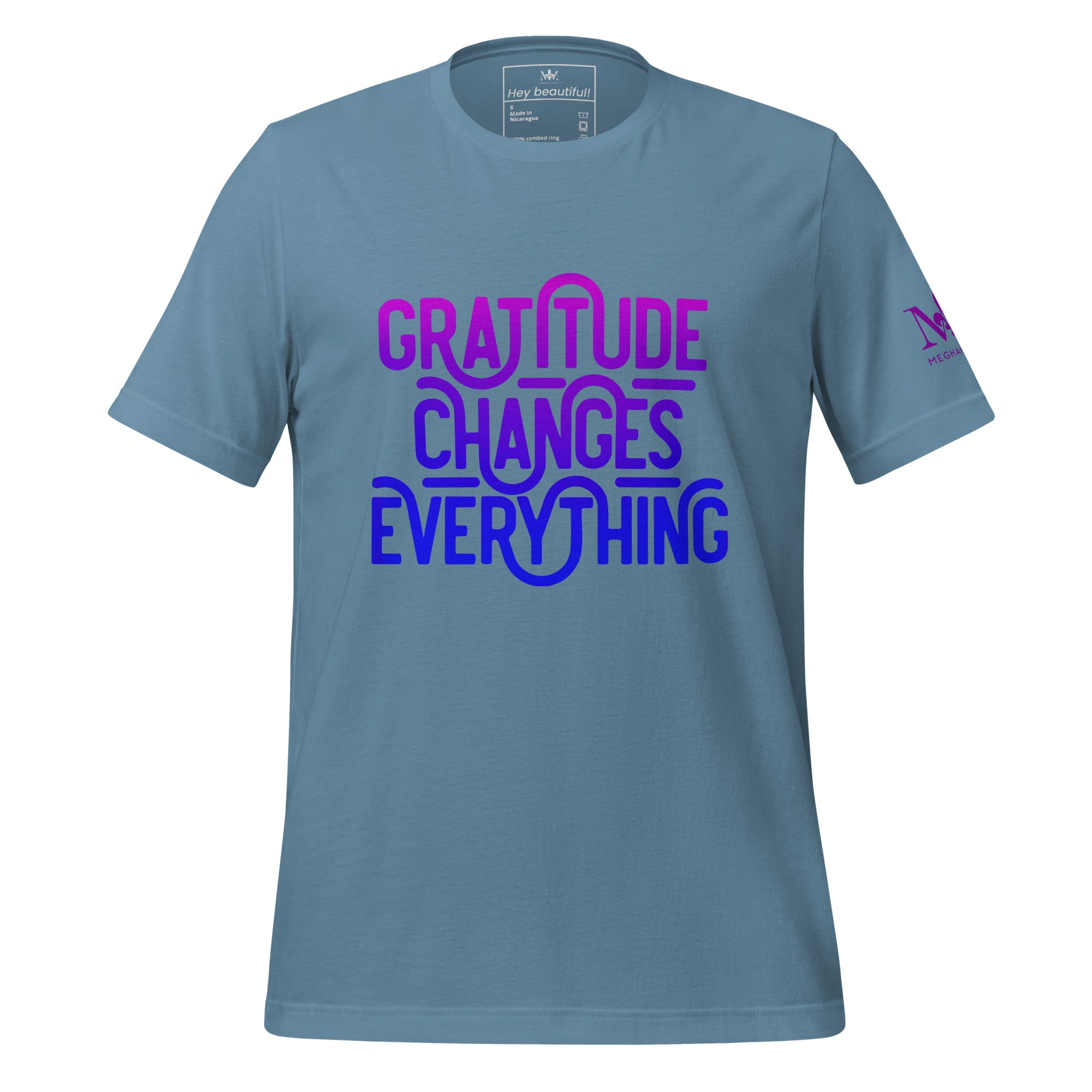 Gratitude Changes Everything Gradient T-Shirt