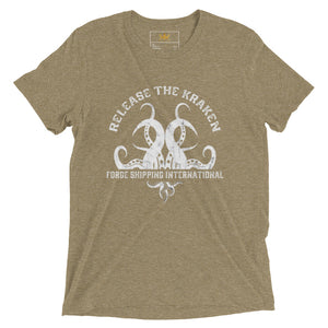 Release the Kraken White Logo T-Shirt