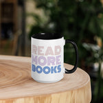 Load image into Gallery viewer, Read More Books Blue Mug 15 oz
