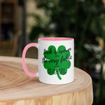 Load image into Gallery viewer, Luck is Woven Clover Mug 11 oz
