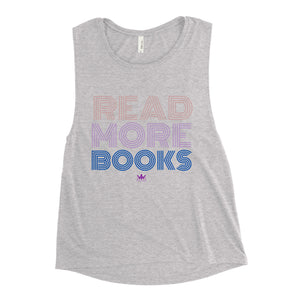 Read More Books Blue Ladies’ Muscle Tank