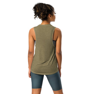 Gratitude Gradient Ladies’ Muscle Tank