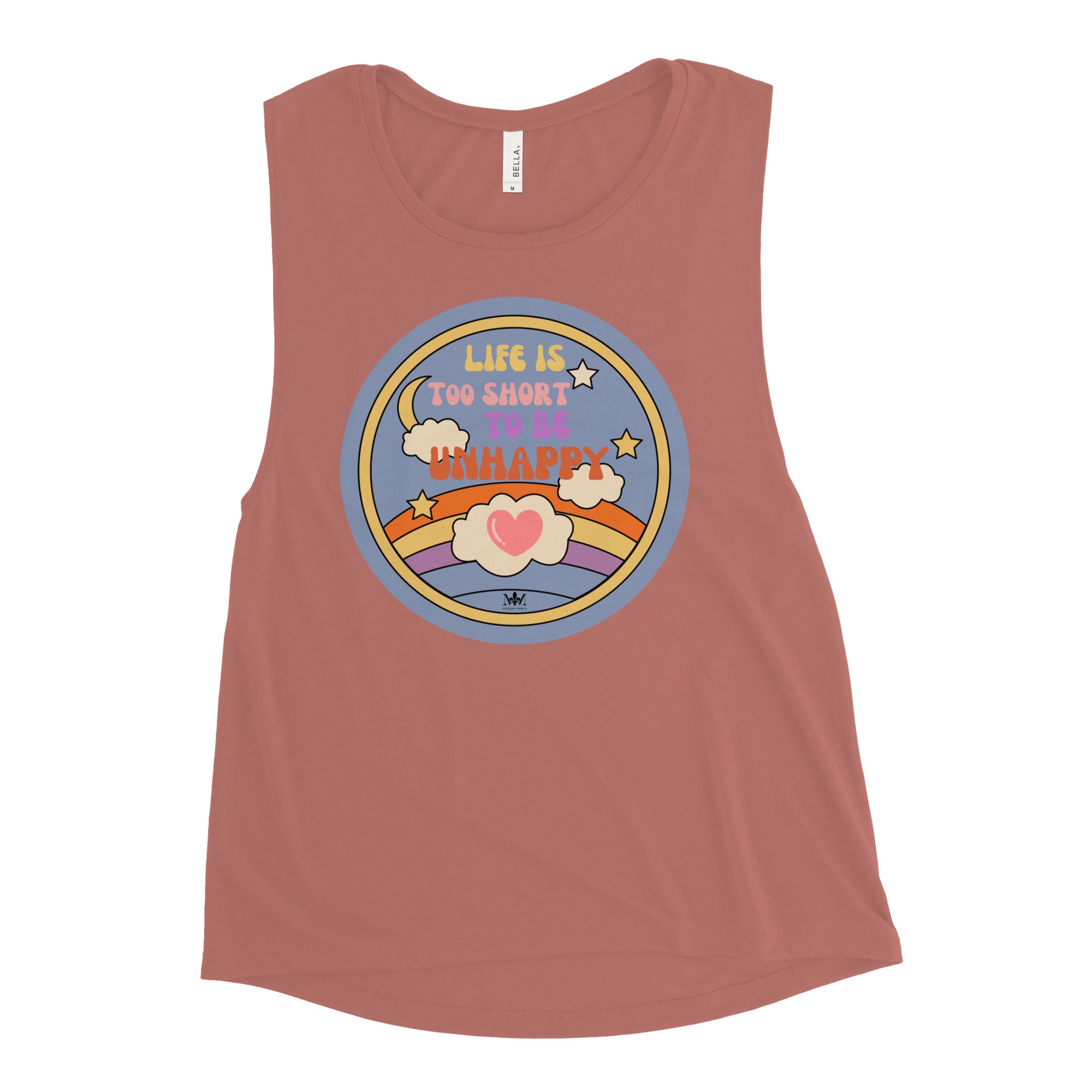 Life is Too Short Ladies’ Muscle Tank