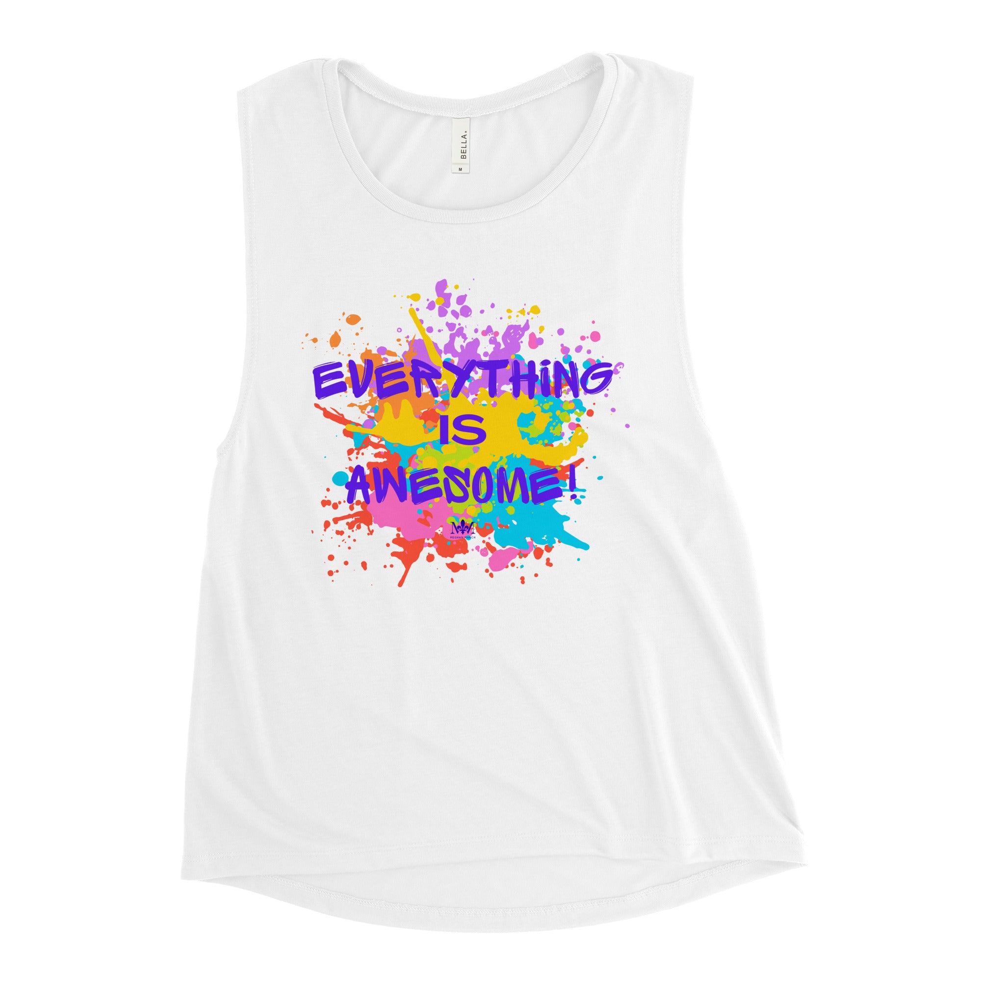 Everything is Awesome Ladies’ Muscle Tank