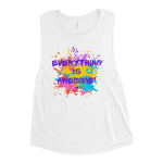 Load image into Gallery viewer, Everything is Awesome Ladies’ Muscle Tank
