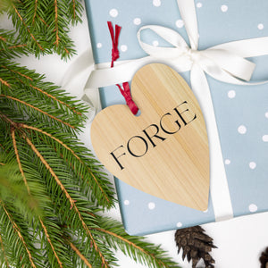 Forge Wooden Ornament