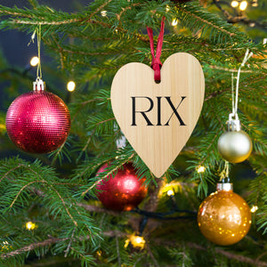 Rix Wooden Ornament