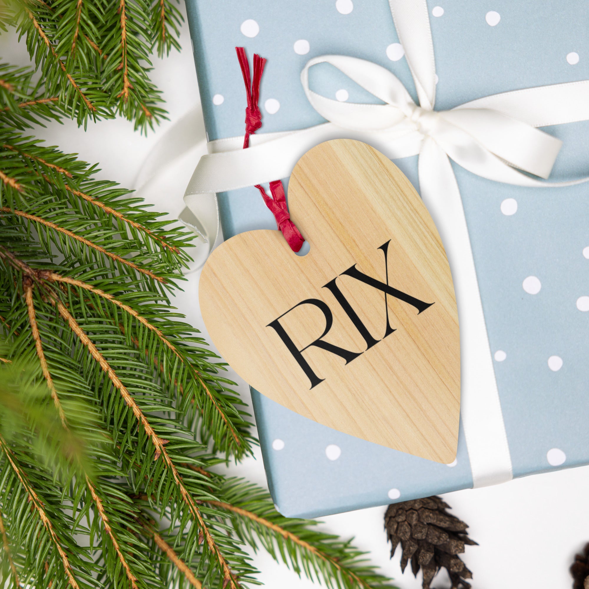 Rix Wooden Ornament