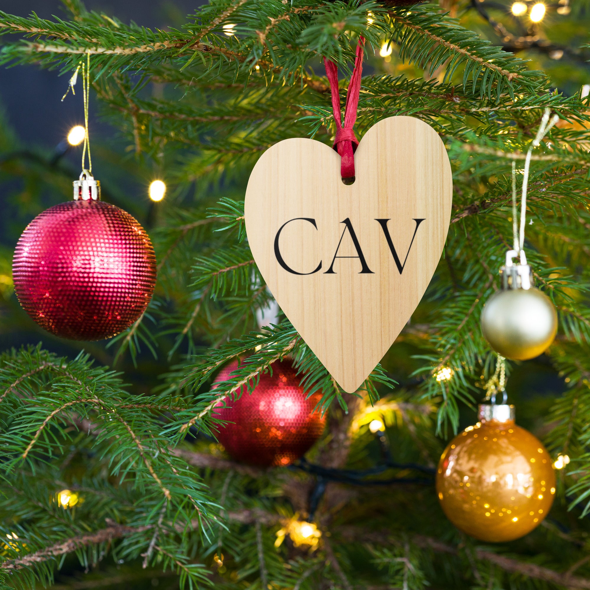 Cav Wooden Ornament