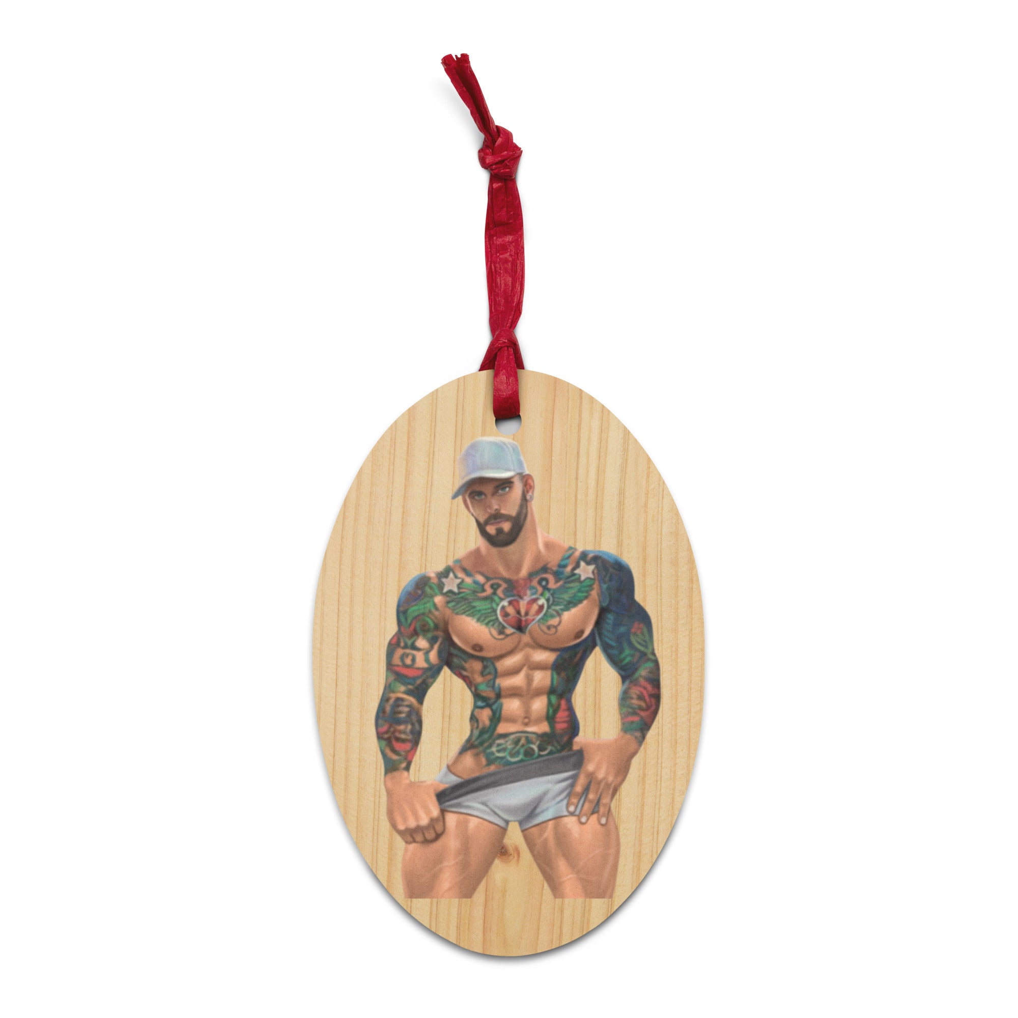 Jake Wooden ornament