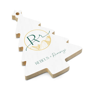 R+R Wooden Magnet